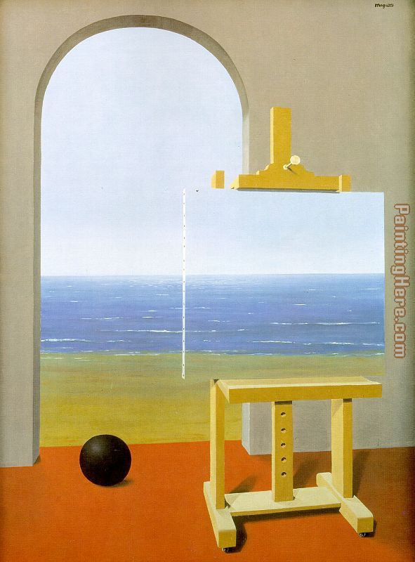 The Human Condition painting - Rene Magritte The Human Condition art painting